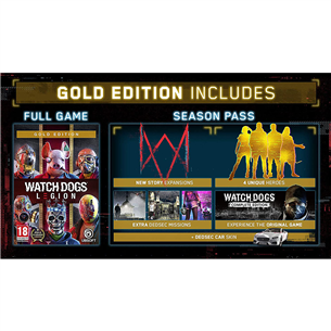 Spēle priekš PlayStation 4, Watch Dogs: Legion GOLD Edition