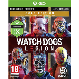 Spēle priekš Xbox Series X/S, Watch Dogs: Legion GOLD Edition X1WDLEGIONG
