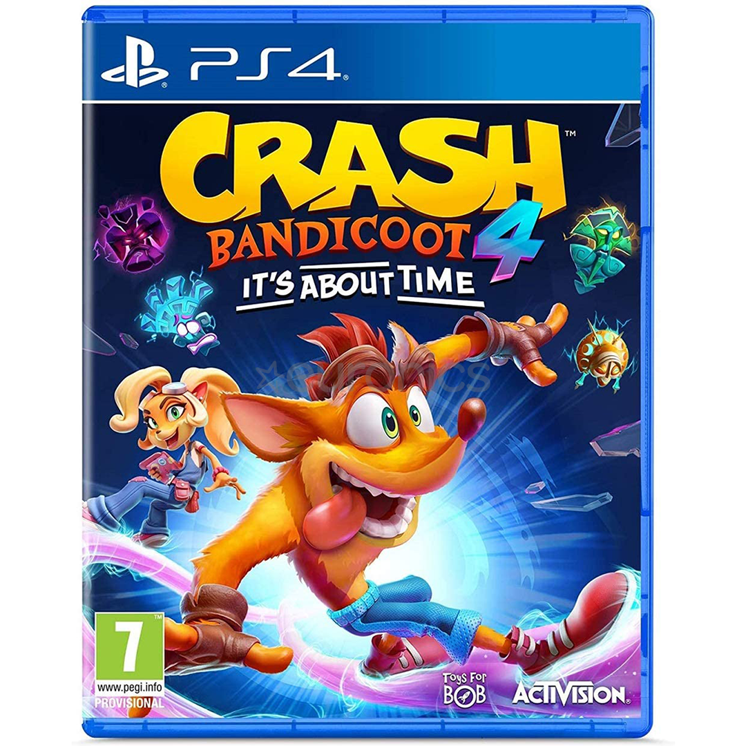 PS4 game Crash Bandicoot 4: It's About Time