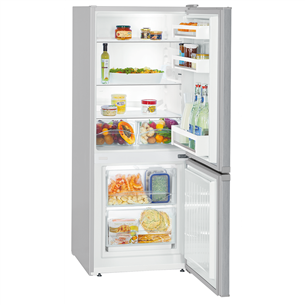 Liebherr SmartFrost 211 L, stainless steel - Refrigerator