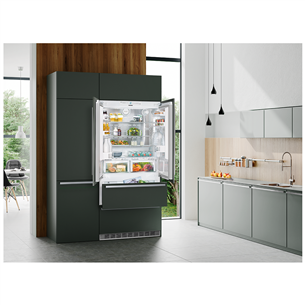 Liebherr, 471 л, высота 204 см - Интегрируемый холодильникк