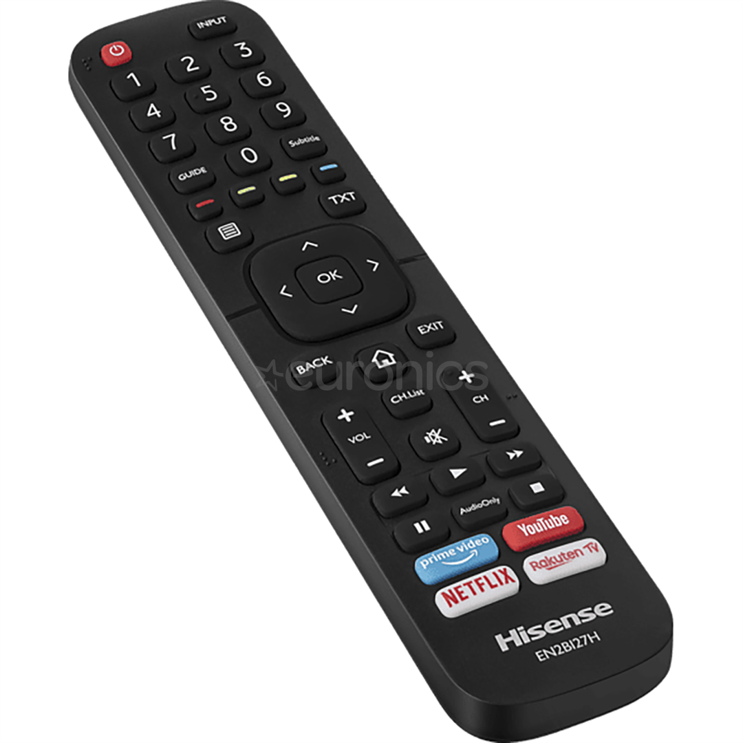 Hisense LED FHD, 40", sānu statīvs, melna - Televizors