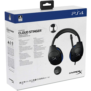 Austiņas ar mikrofonu Cloud Stinger PS4, HyperX