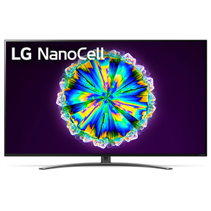 LG NanoCell 4K UHD, 65'', centra statīvs, tumši pelēka - Televizors