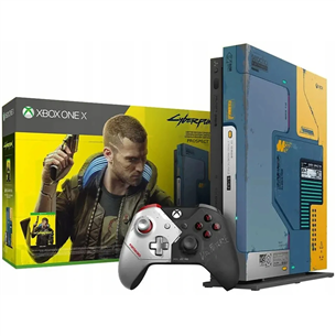 Spēļu konsole Microsoft Xbox One X (1TB) + Cyberpunk 2077