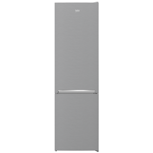 Beko, augstums 202.5 cm, 386 L, pelēka - Ledusskapis