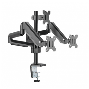 Monitor desk mount Essentials Triple Gaslift (13-27'')