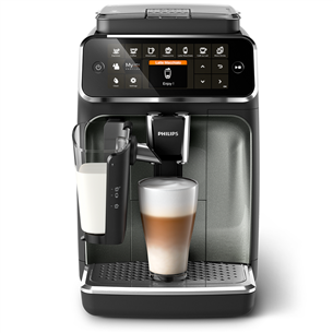 Philips LatteGo 4300, melna/pelēka -  Kafijas automāts