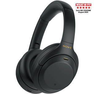 Sony WH-1000XM4, black - Over-ear Wireless Headphones WH1000XM4B.CE7