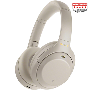 Sony WH-1000XM4, beige - Over-ear Wireless Headphones WH1000XM4S.CE7