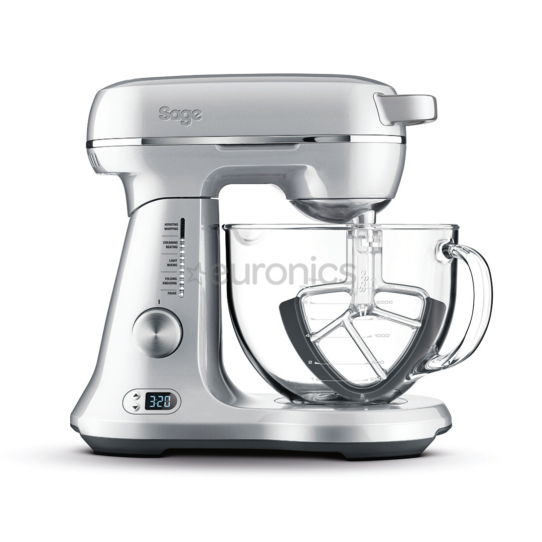 Sage the Bakery Boss, 4.7 L/3.8 L, 1200 W, silver - Mixer