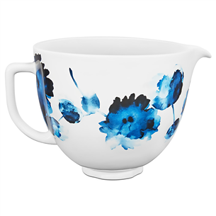 KitchenAid Artisan, 4.7 L, white/blue - Ceramic bowl for mixer 5KSM2CB5PIW