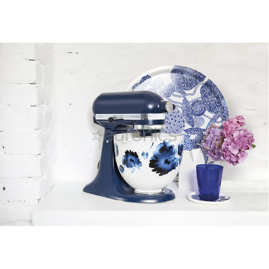 KitchenAid Artisan, 4.7 L, balta/zila - Keramikas trauks mikserim