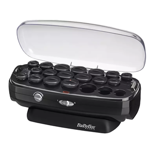 BaByliss, 20 gab., melna - Matu ruļļu komplekts RS035E
