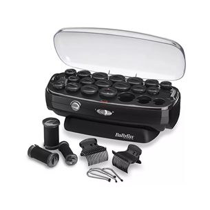 BaByliss, 20 pieces, black - Heated hair rollers