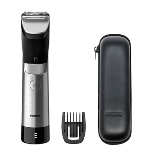 Philips Prestige 9000, black/silver - Beard trimmer