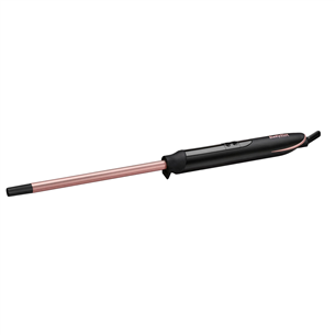 BaByliss, diametrs 10 mm, 160-210 °C, melna/rozā - Lokšķēres C449E