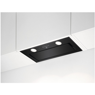 Electrolux, 700 m³/h, width 54 cm, black - Built-in Cooker Hood