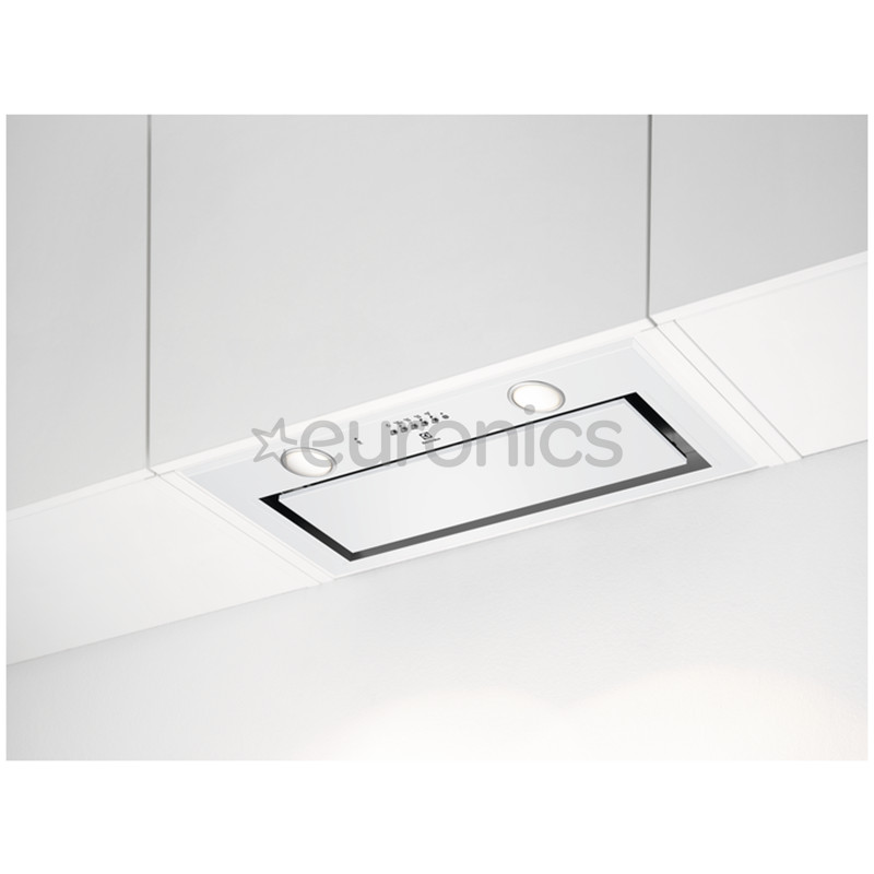 Electrolux, 700 м³/ч, ширина 54 см, белый - Интегрируемая вытяжка