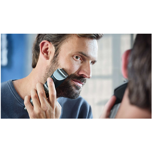 Philips Prestige 9000, black/silver - Beard trimmer