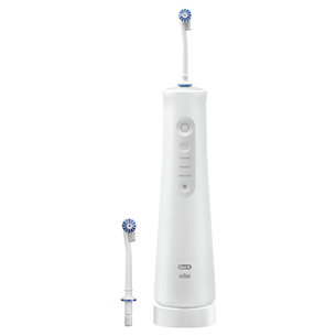 Braun Oral-B AquaCare 6, balta - Zobu starpu tīrītājs