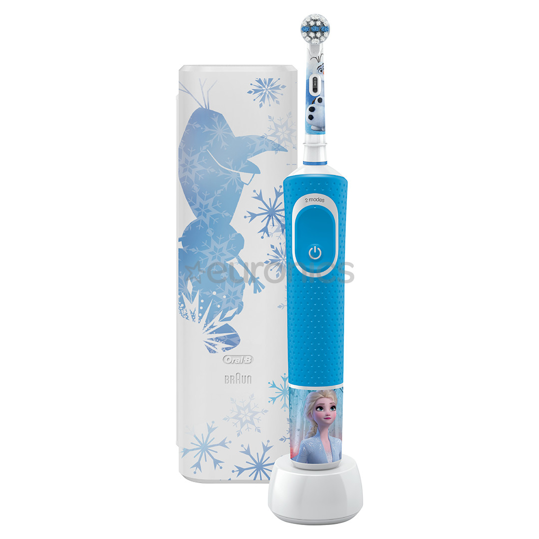 Braun Oral-B Frozen II, футляр - Электрическая детская зубная щетка