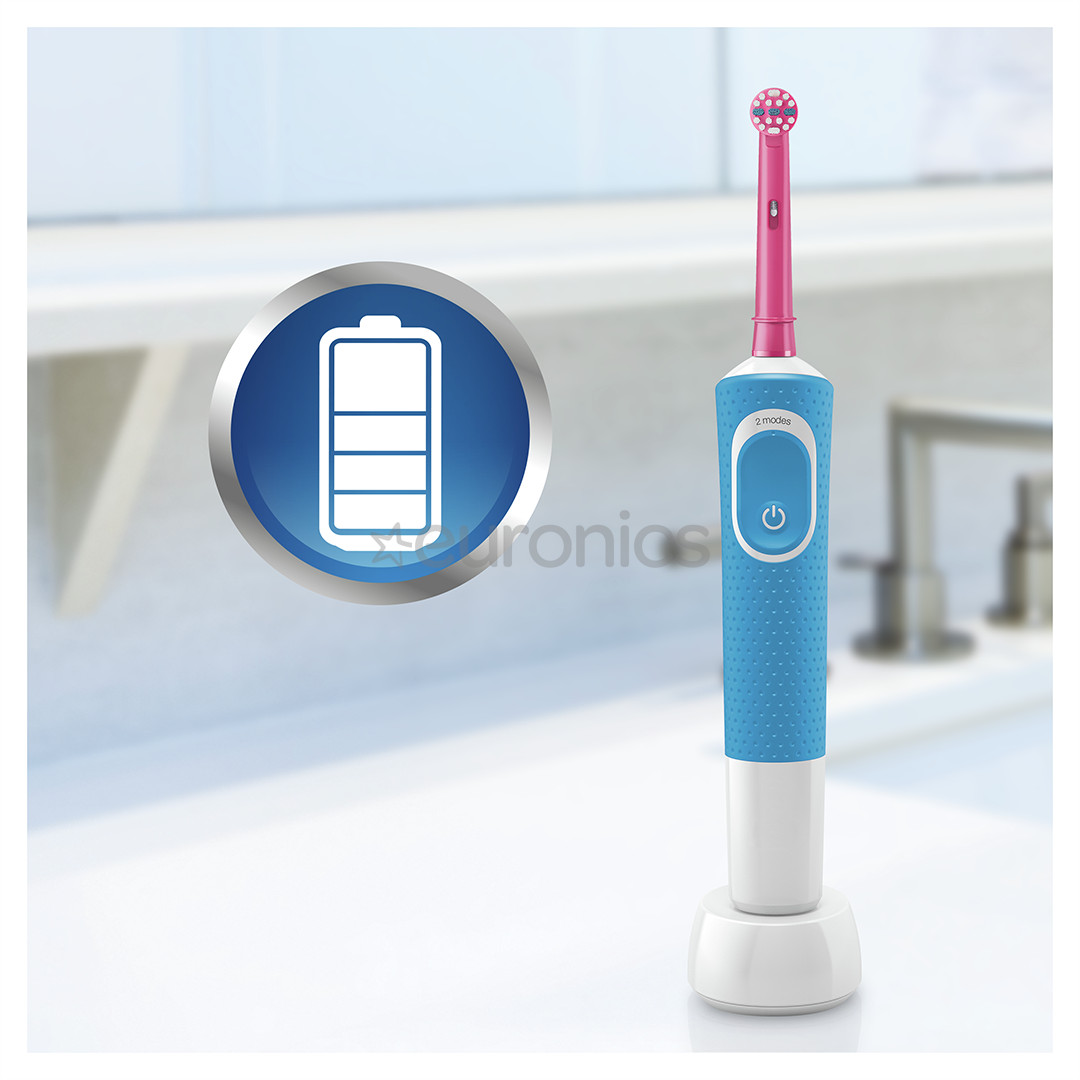 Braun Oral-B Frozen II, футляр - Электрическая детская зубная щетка