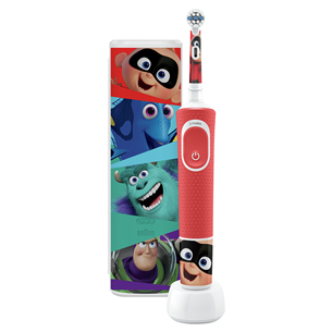 Elektriskā zobu birste Oral-B PIXAR + ceļojuma futrālis, Braun