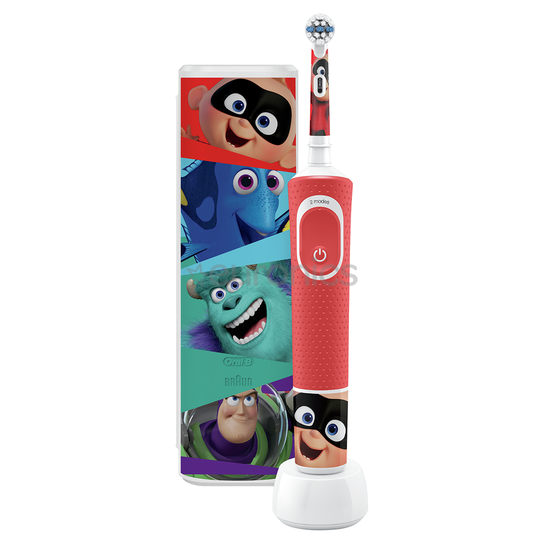 Электрическая зубная щетка Braun Oral-B PIXAR + футляр