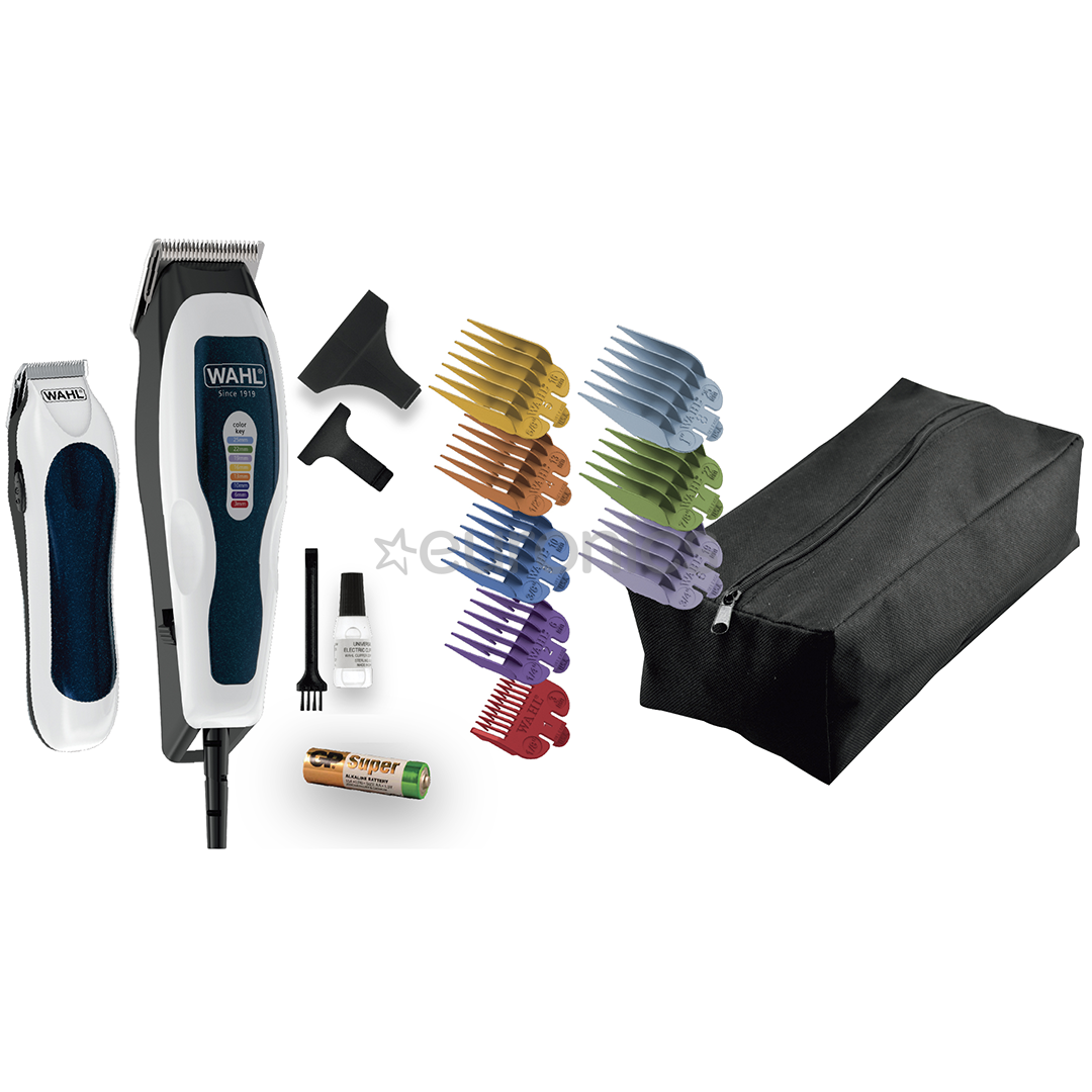 Wahl Color Pro Combo, 1-25 mm, black/white - Hair clipper + trimmer, 1395-0465 | Euronics Wahl Color Pro Combo, 1-25 mm, black/white - Hair clipper + trimmer, 1395-0465 | Euronics