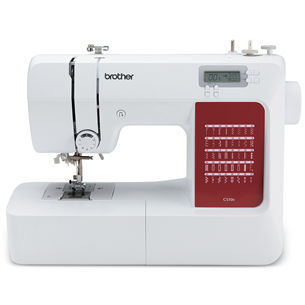 Brother, red/white - Sewing machine CS10S