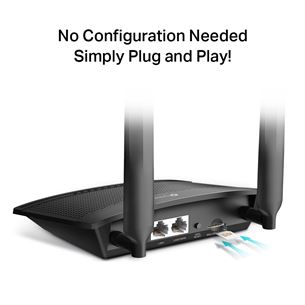 TP-Link TL-MR100, 4G LTE, black - Wireless router