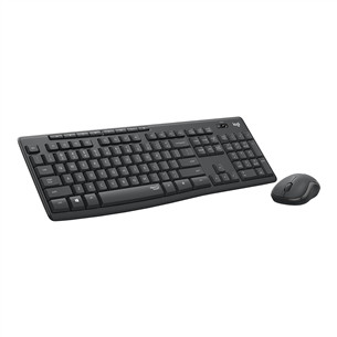 Logitech Slim Combo MK295, SWE, melna - Bezvadu klaviatūra ar peli