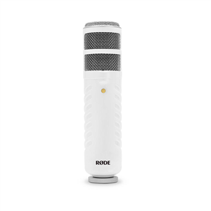 RODE Podcaster USB, balta - Mikrofons