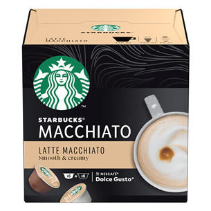 Nescafe Dolce Gusto Starbucks Latte Macchiato, 6 portions - Coffee capsules 7613036941280
