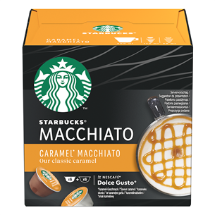 Nescafe Dolce Gusto Starbucks Caramel Macchiato, 6+6 порций - Кофейные капсулы 7613036943529