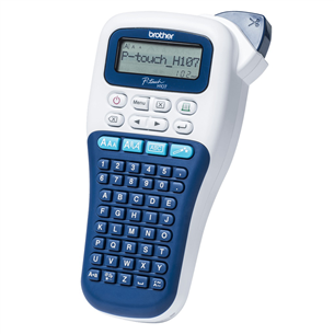 Brother P-Touch H107B, white/blue - Label Printer