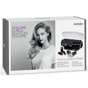 BaByliss, 20 pieces, black - Heated hair rollers