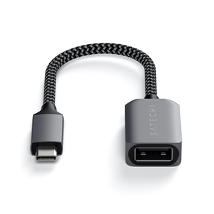 Satechi, USB A 3.0-USB C, grey - Adapter