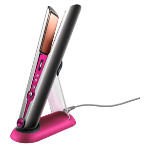 Dyson Corrale, 165-210 °C, grey/pink - Cordless hair straightener