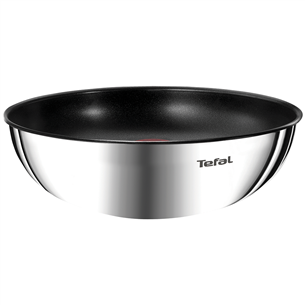 Tefal Ingenio Emotion, diametrs 26 cm, melna/nerūsējošā tērauda - Wok panna