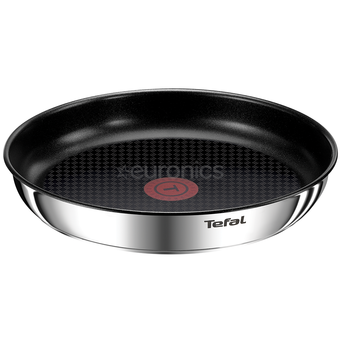 Tefal Ingenio Emotion, diametrs 22 cm, melna/nerūsējošā tēŗauda - Panna cepšanai