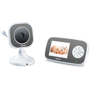 Beurer, grey/white - Video baby monitor