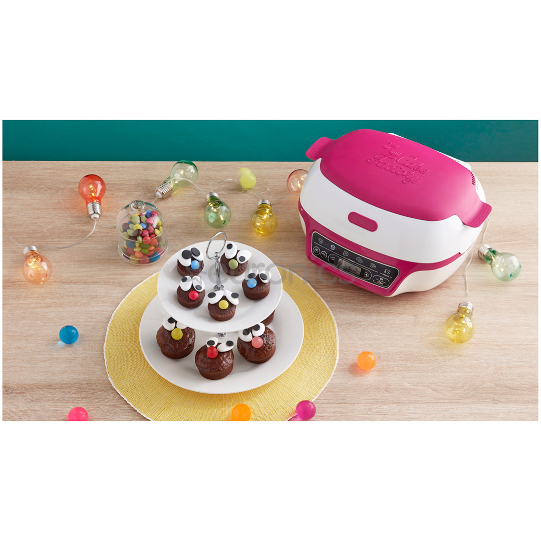 Tefal Cake Factory, белый/розовый - Мультикондитер