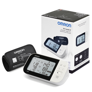 Omron M7 Intelli IT, pelēka/melna - Asinsspiediena mērītājs