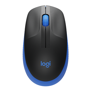 Logitech M190, melna/zila- Bezvadu datorpele