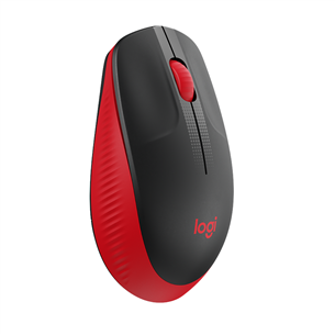 Logitech M190, красный/черный - Беспроводная оптическая мышь