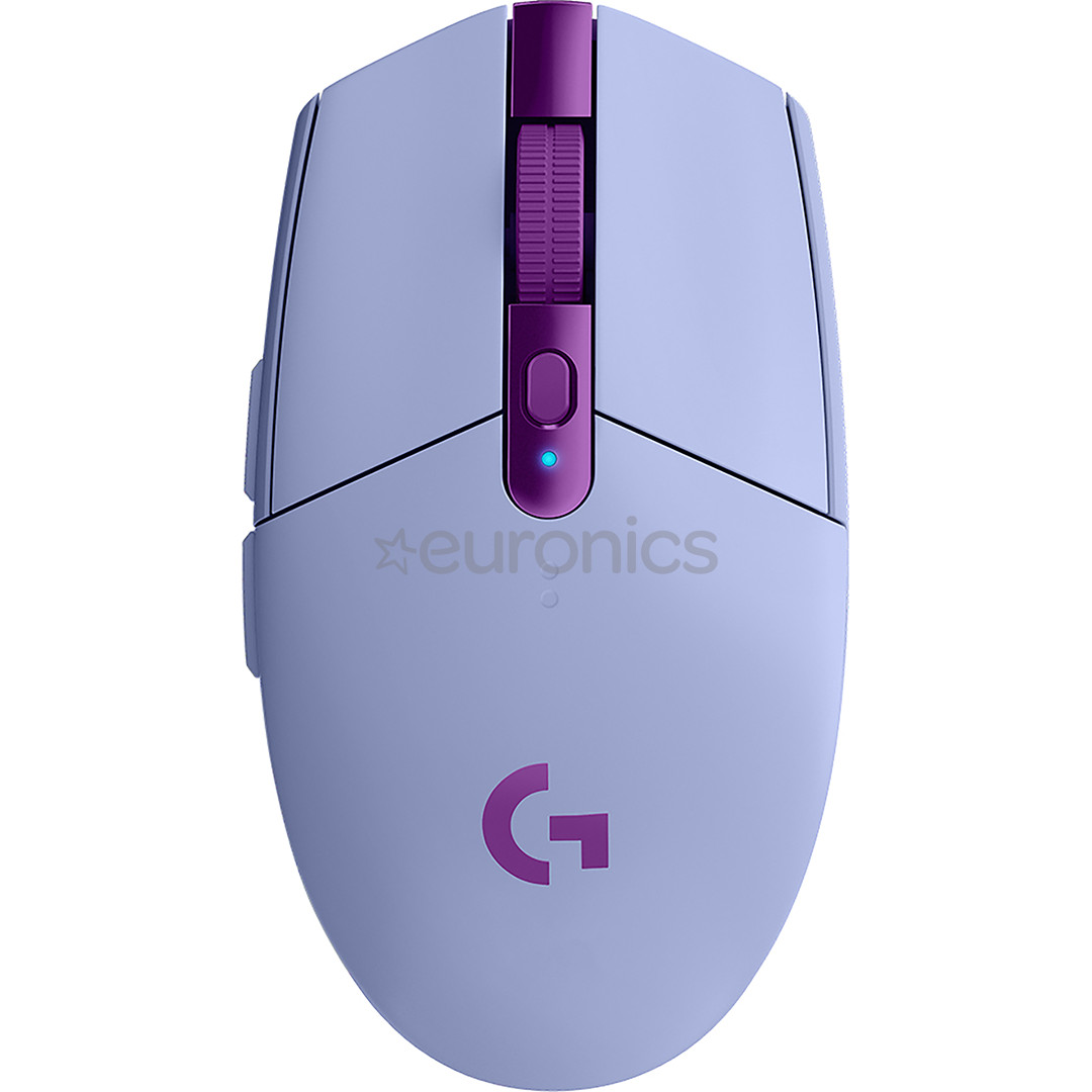 Logitech G305, gaiši violeta - Bezvadu datorpele