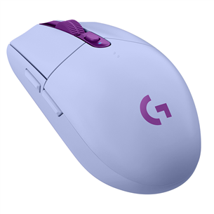 Logitech G305, gaiši violeta - Bezvadu datorpele