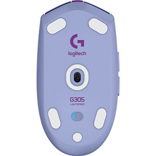 Logitech G305, gaiši violeta - Bezvadu datorpele